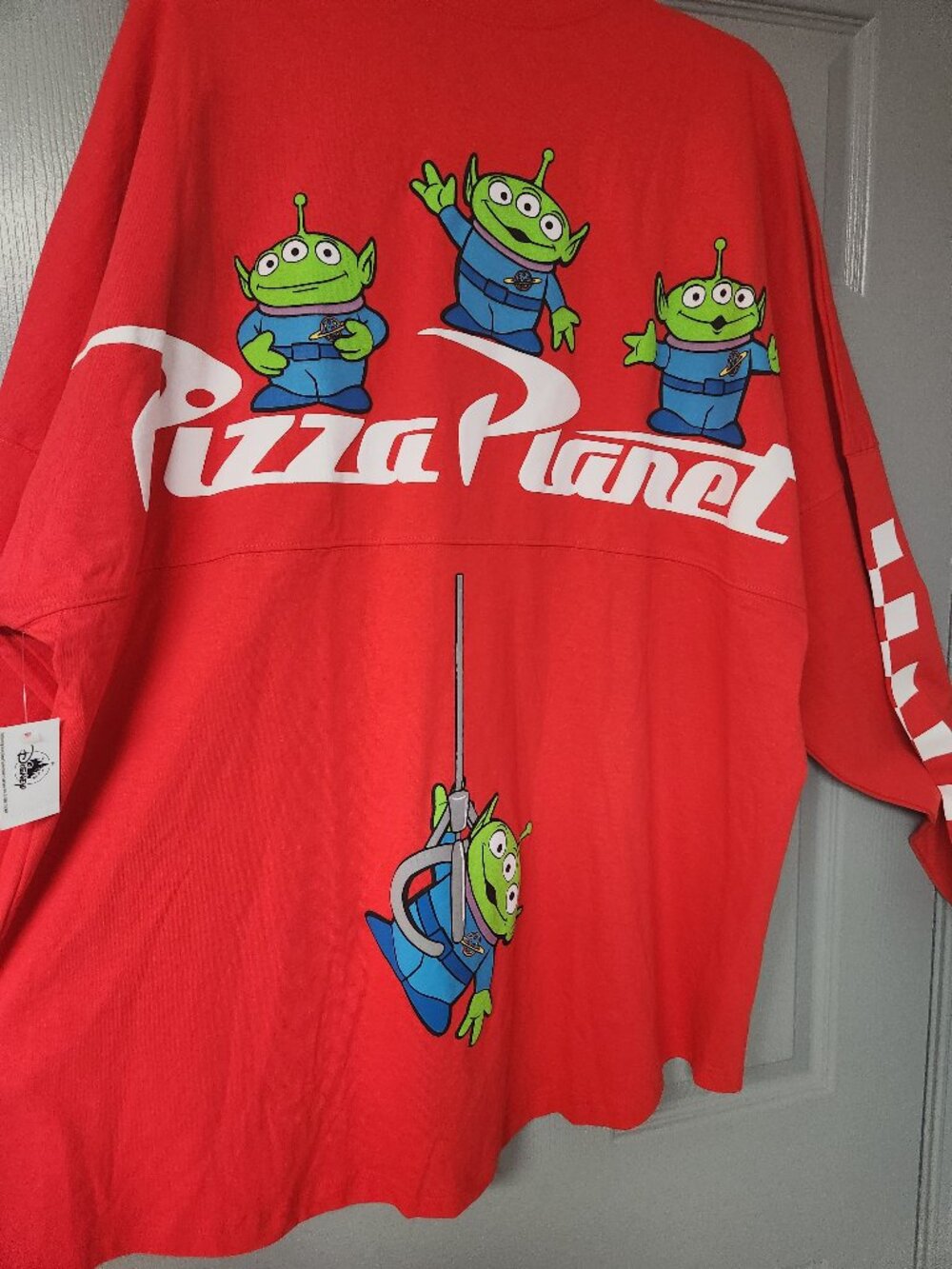 New Disney Toy Story Pizza Planet Spirit Jersey 2xl Aliens! Aliens! Aliens!